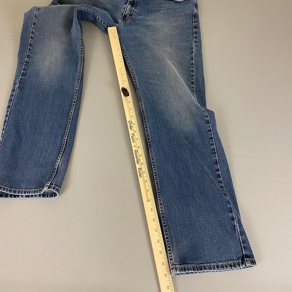 Levi's 550 Relaxed Fit Jeans Men's Size 36x32 Blue Medium Wash Denim Pants - Picture 13 of 16
